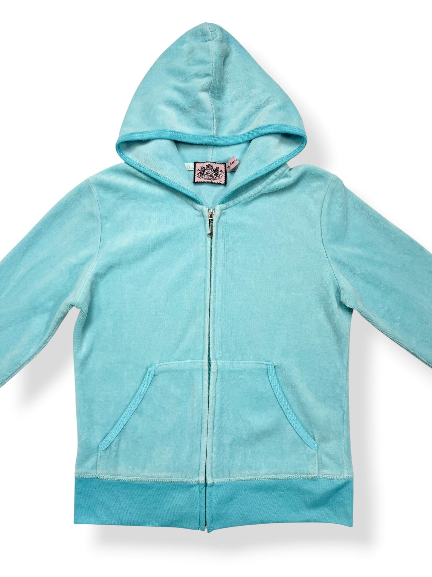 Blue Juicy Couture Zip Up Hoodie ♡