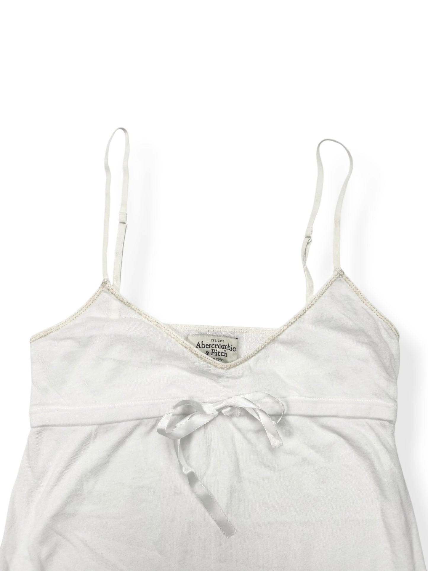 Abercrombie & Fitch White Babydoll Cami ♡ S