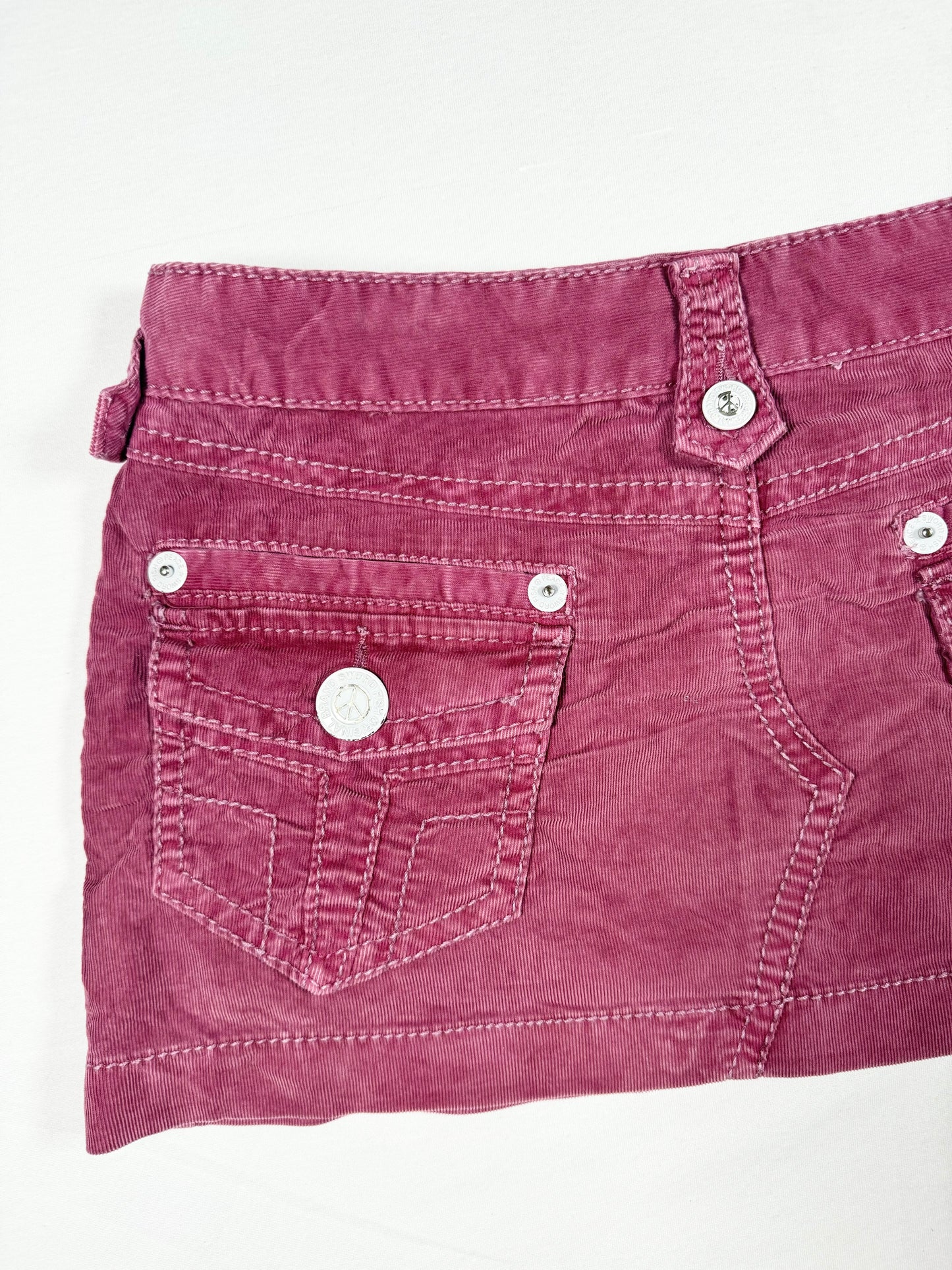 Swordfish Corduroy Mini Skirt