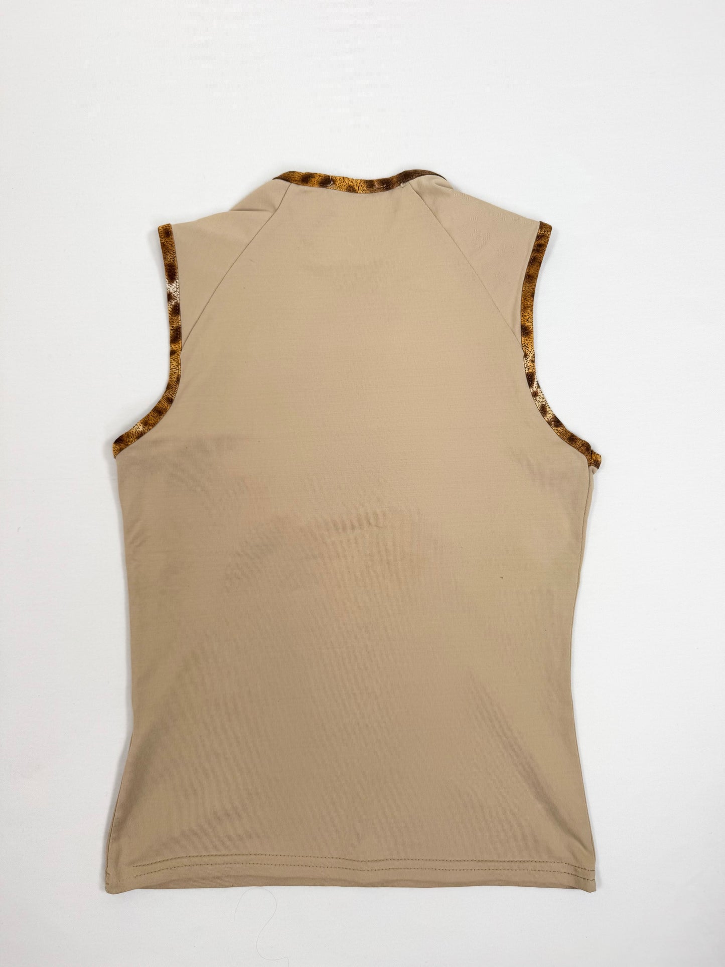 Morgan De Toi Leopard Logo Tank ♡ S