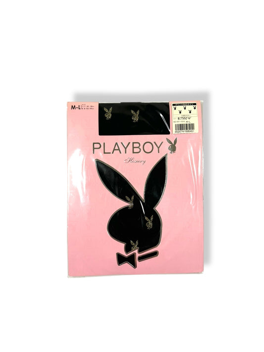 Playboy Gold Glitter Tights