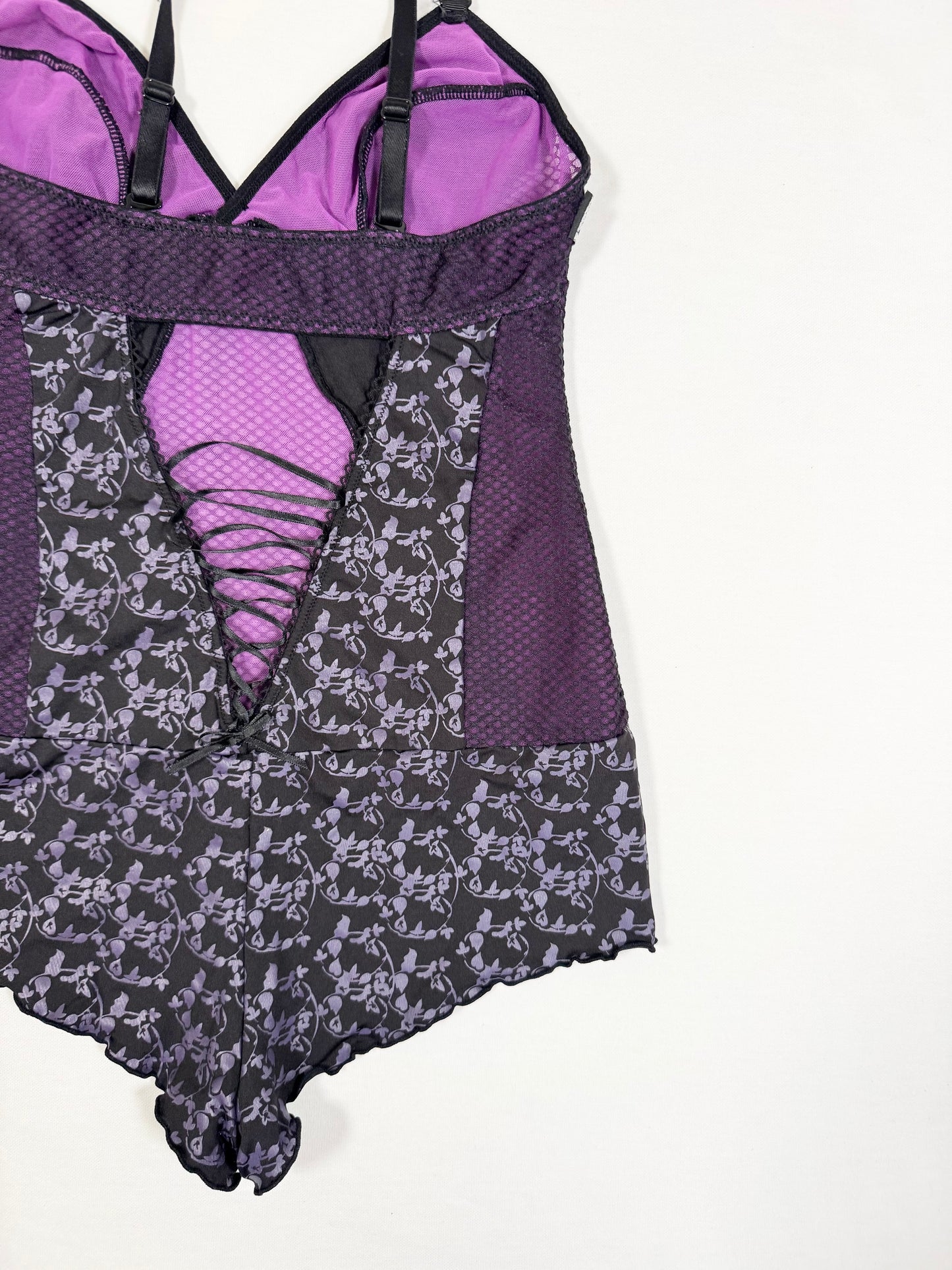 Playboy Purple Romper ♡ XS