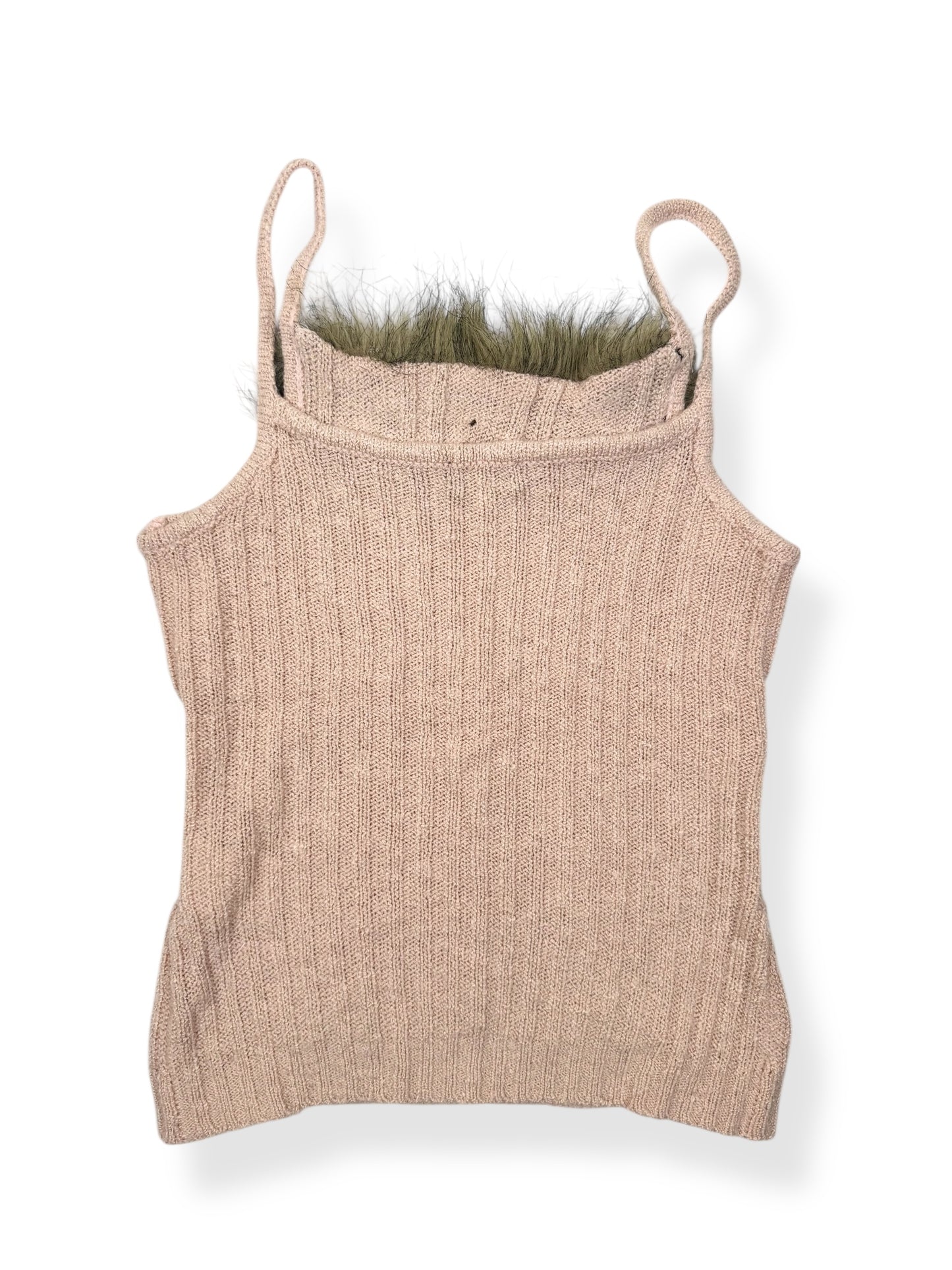 Knit Fur Cami