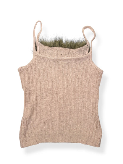 Knit Fur Cami