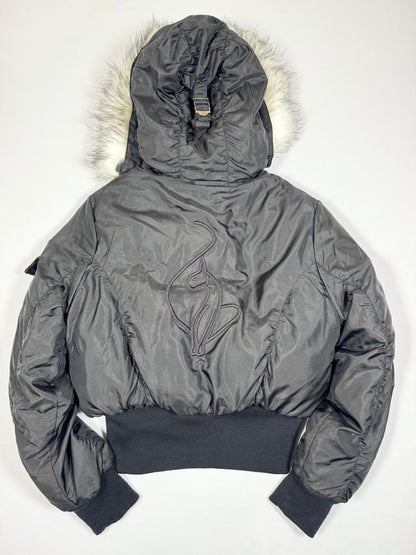 Baby Phat Puffer Fur Jacket