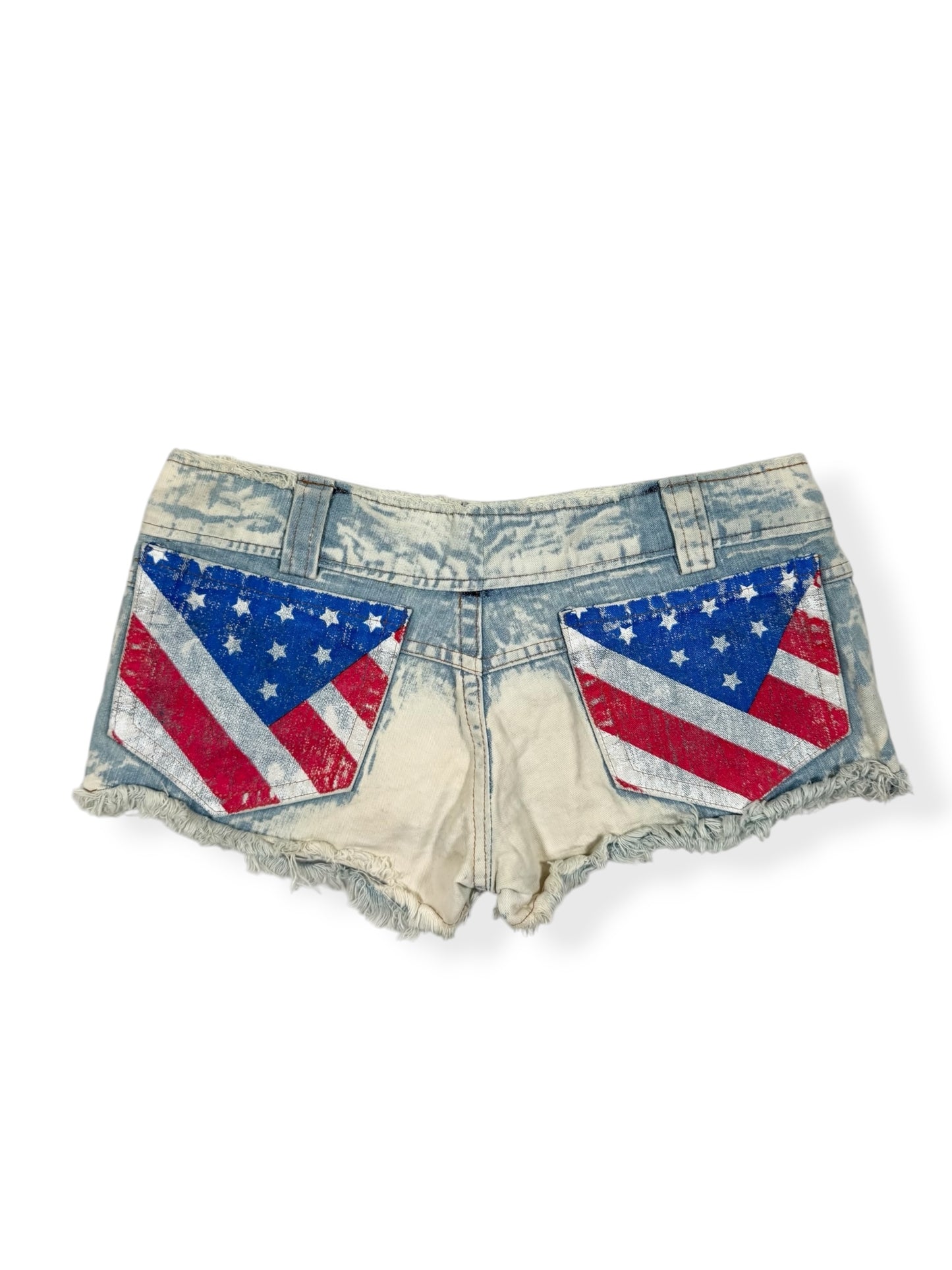 Flag Mini Shorts ♡ Size S