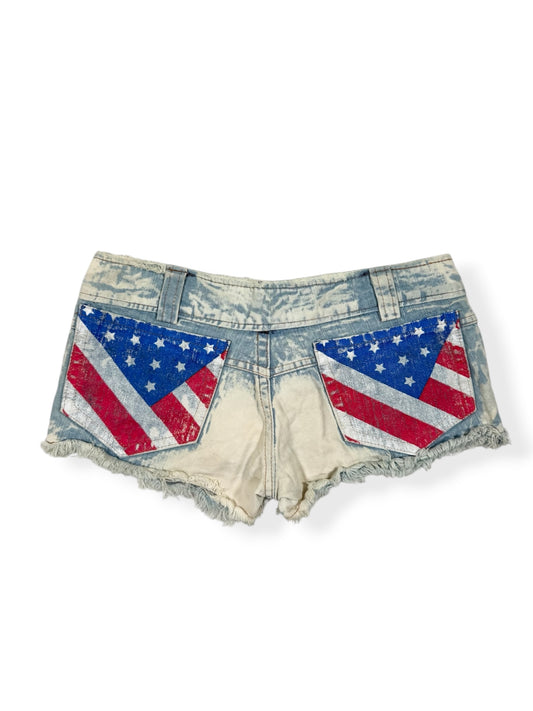 Flag Mini Shorts ♡ Size S