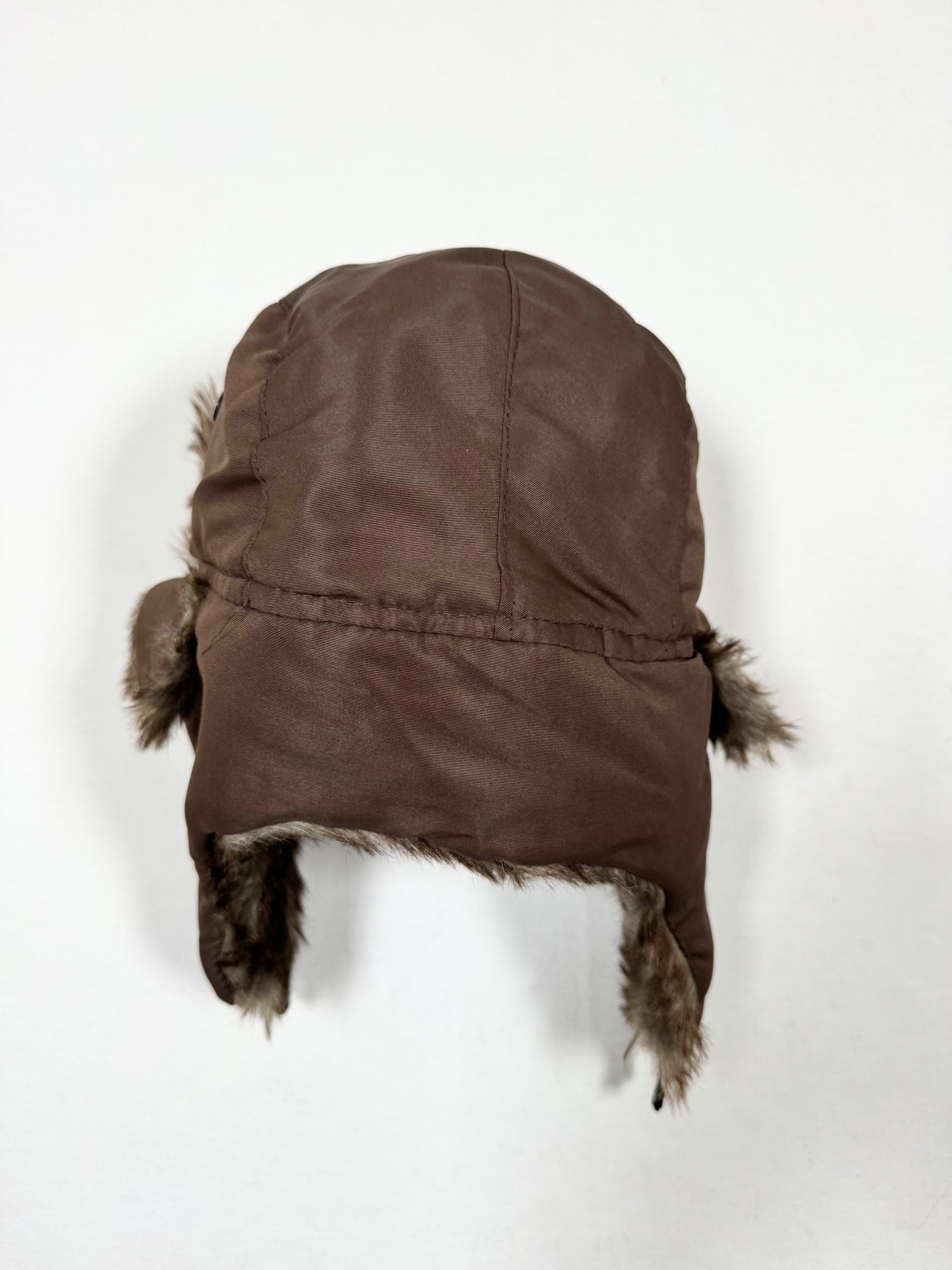 Brown Fur Von Dutch Hat