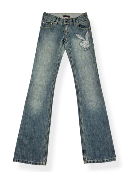 Playboy Bunny Flared Jeans ♡ XXS