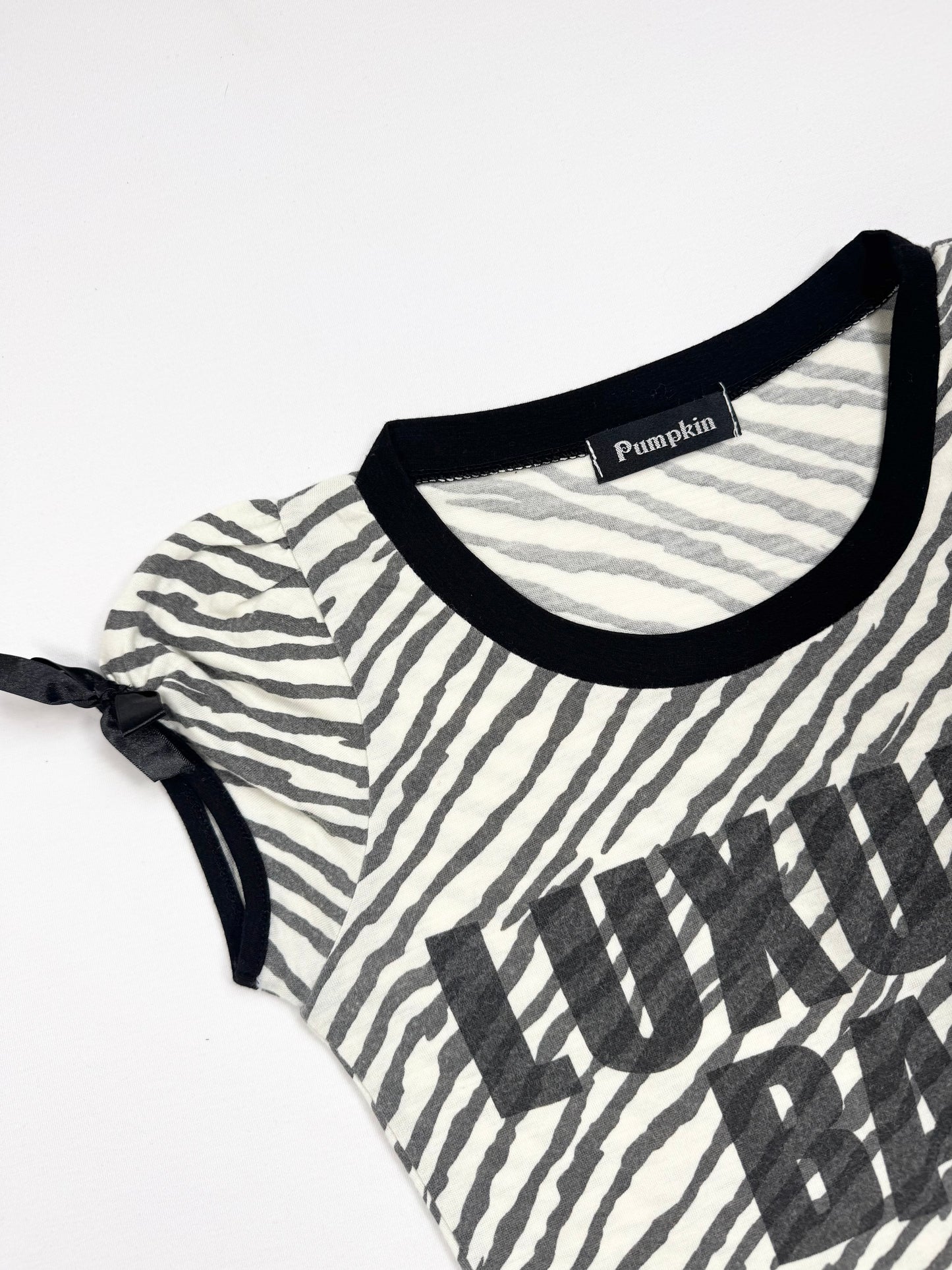 Zebra “Luxury Bad” Tee ♡ S