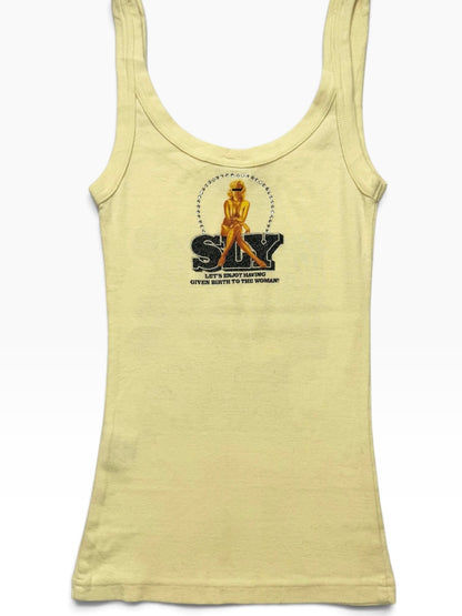Sly “NOT PORNO” Tank ♡ S