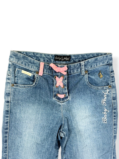 Baby Phat Lace Up Capris ♡ S