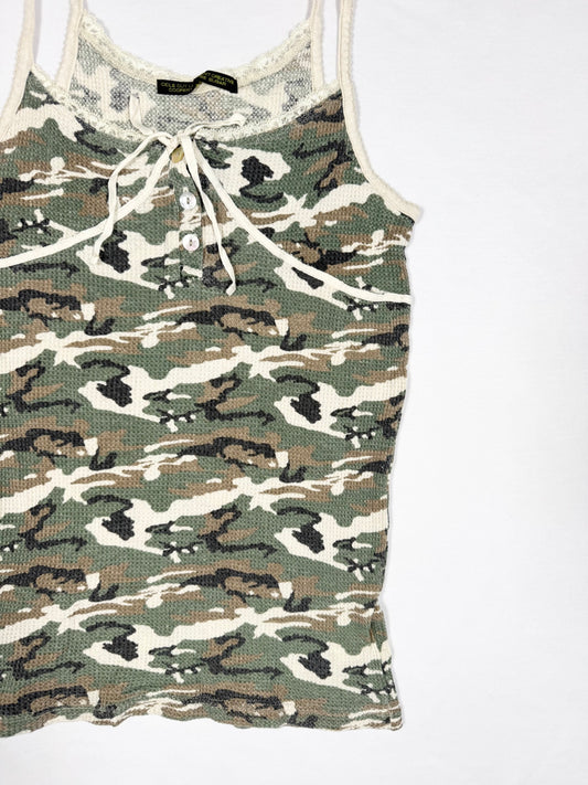 Camo Cami ♡ Size S