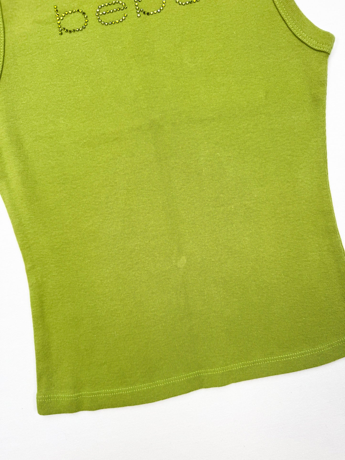Green Bebe Tank ♡ S
