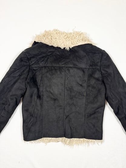 Cropped Moto Jacket