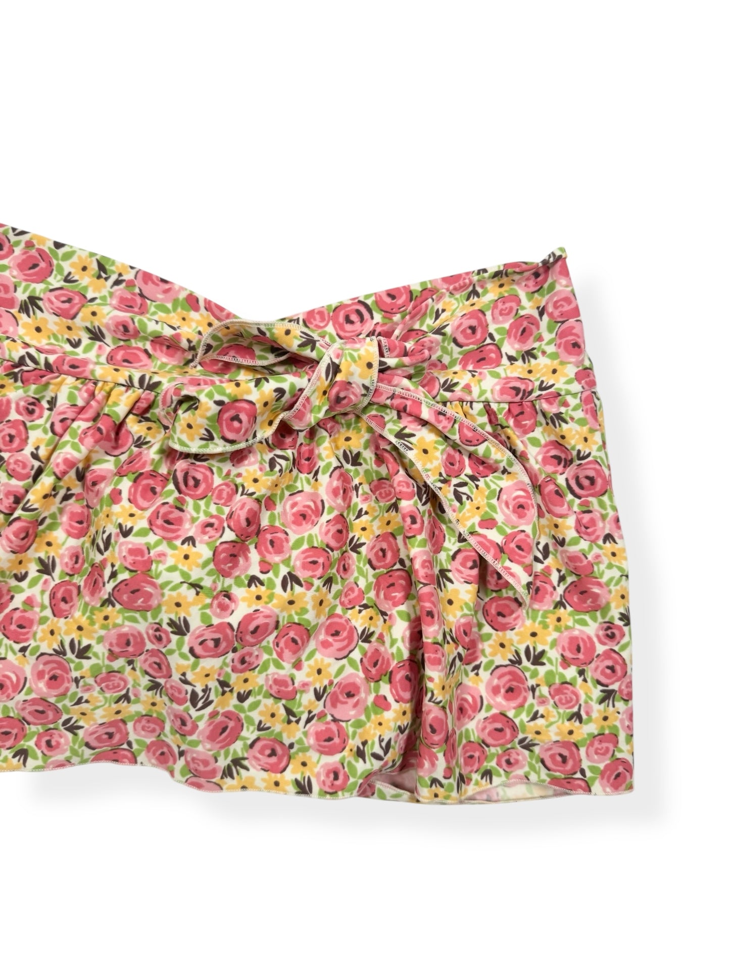 Floral Micro Skirt