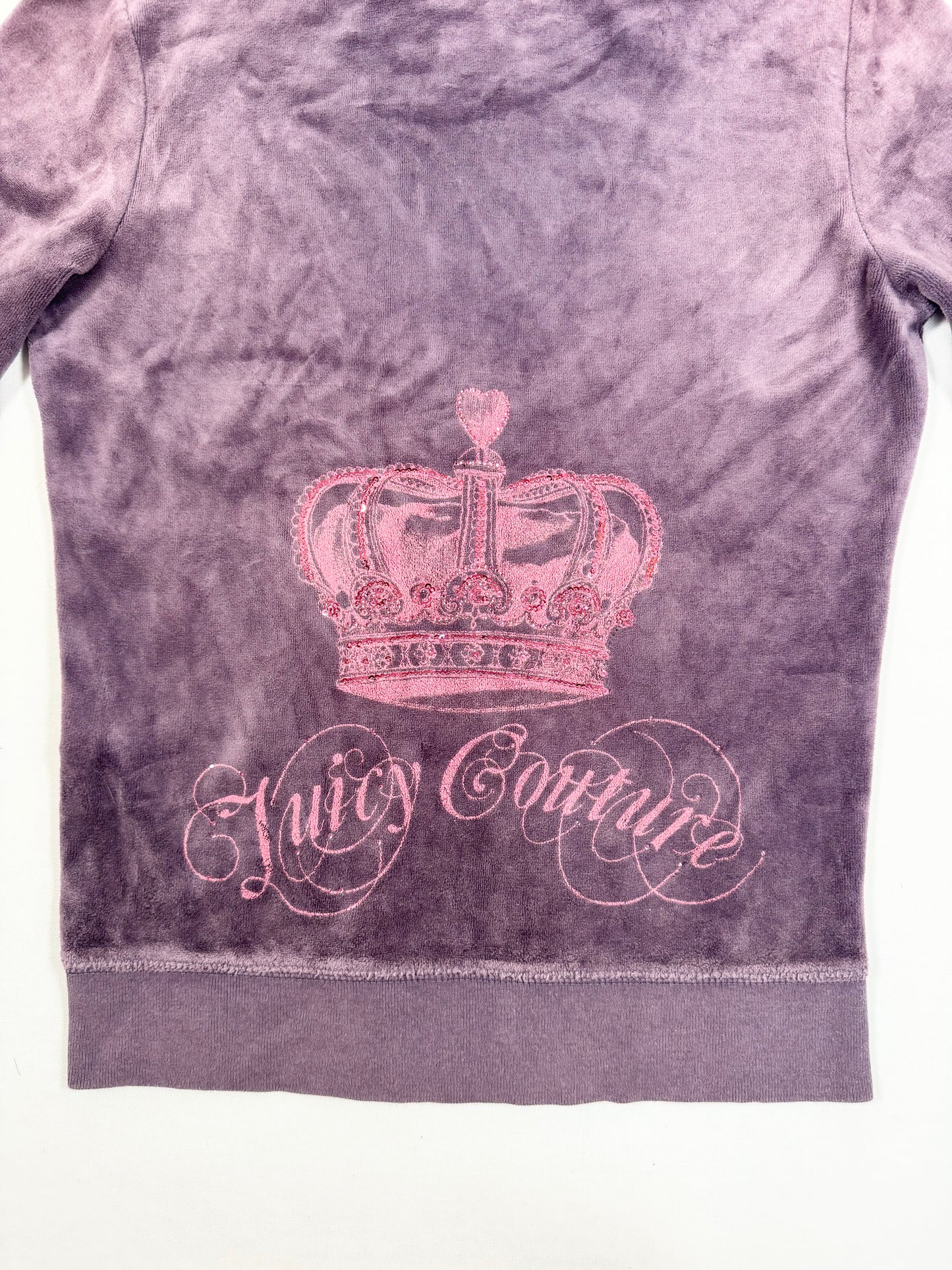 Purple Velour Juicy Couture Tracksuit ♡ S