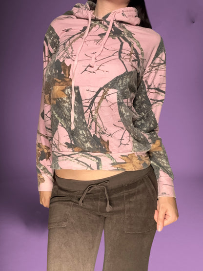 Mossy Oak Pink Real Tree Hoodie