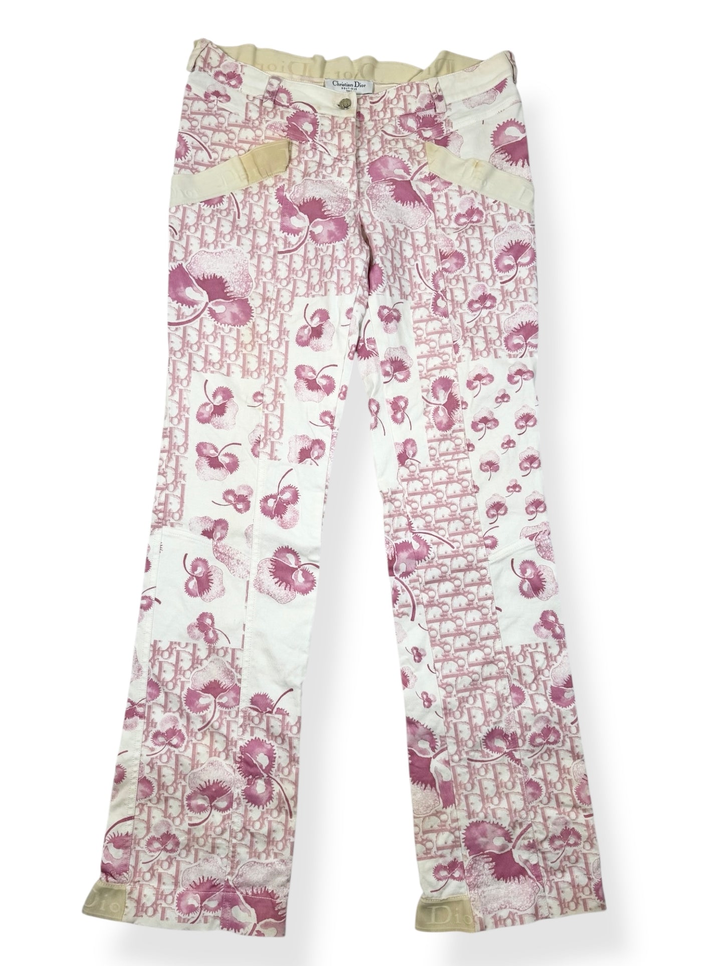 Christian Dior Cherry Blossom Monogram Pants