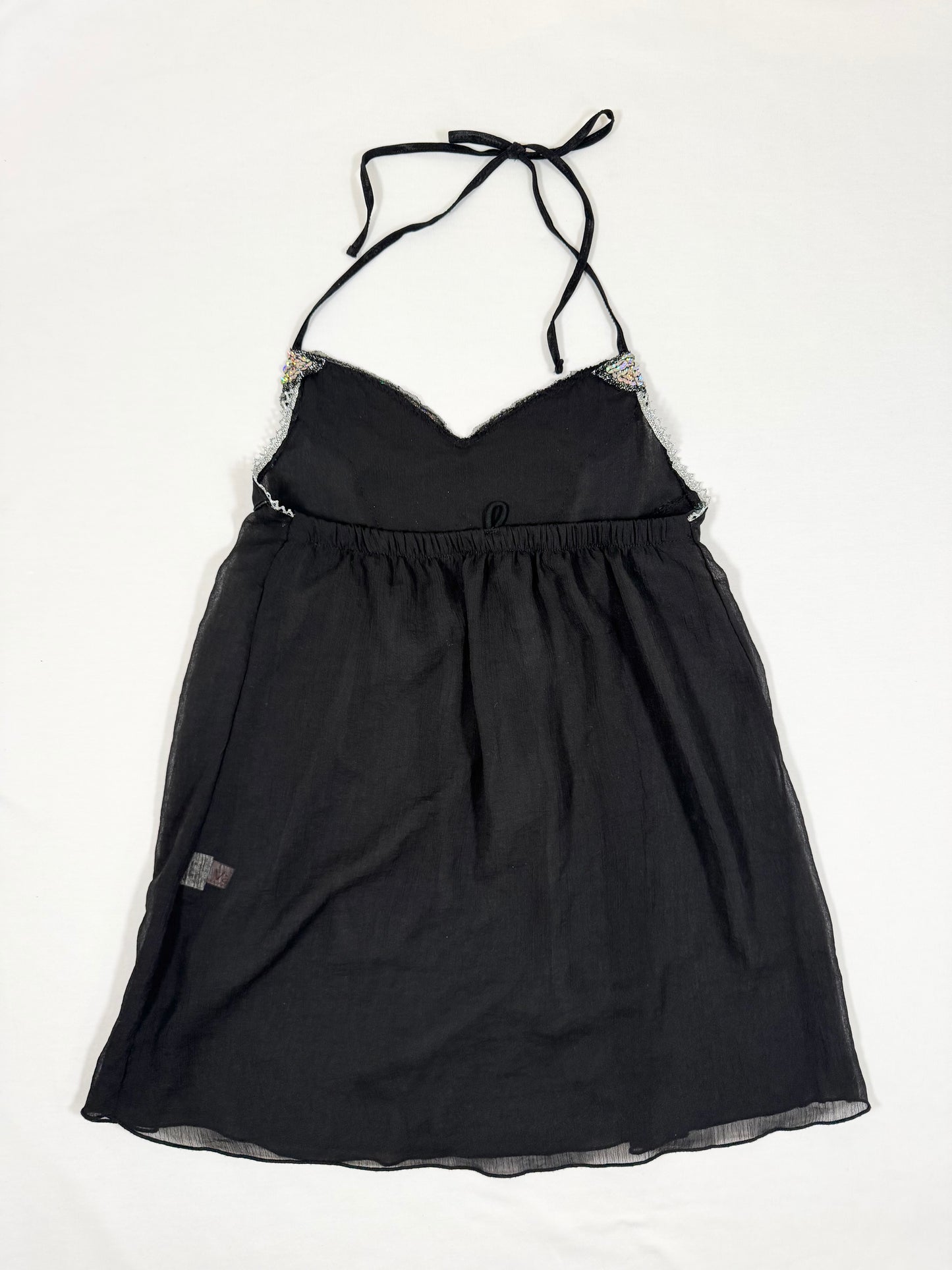 Butterfly Sequin Halter
