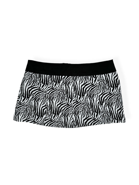 Zebra Mini Skirt