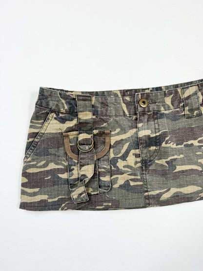 Camo Micro Skirt ♡ XS