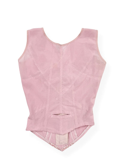 Pink Zip Corset Tank ♡ XS