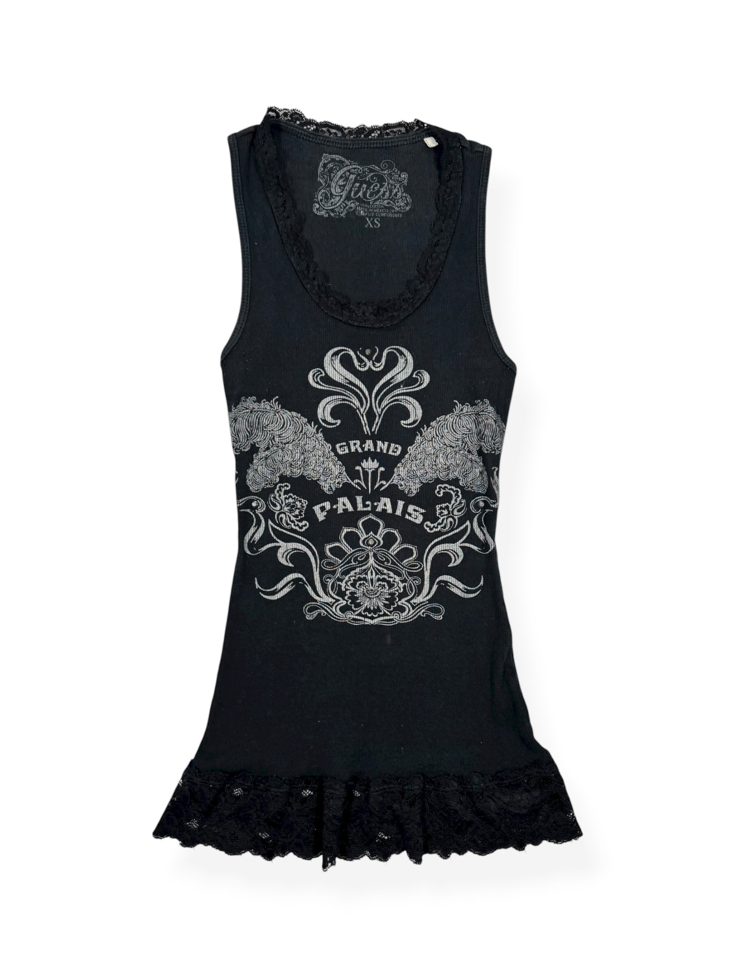 Guess Lace Trim Tank ♡ Size XS