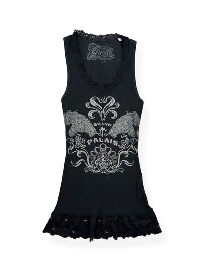 Guess Lace Trim Tank ♡ Size XS