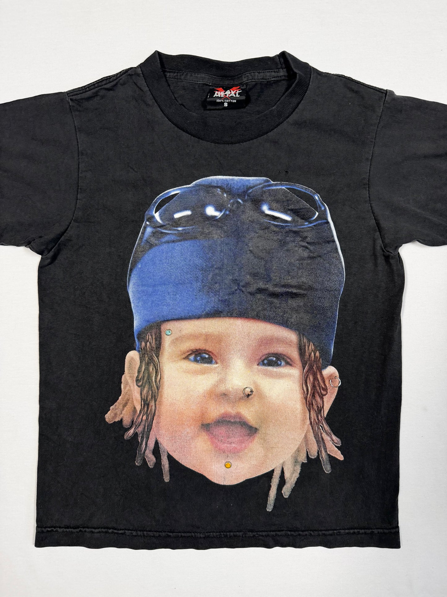 Heavy Metal Pierced Tee ♡ Size S