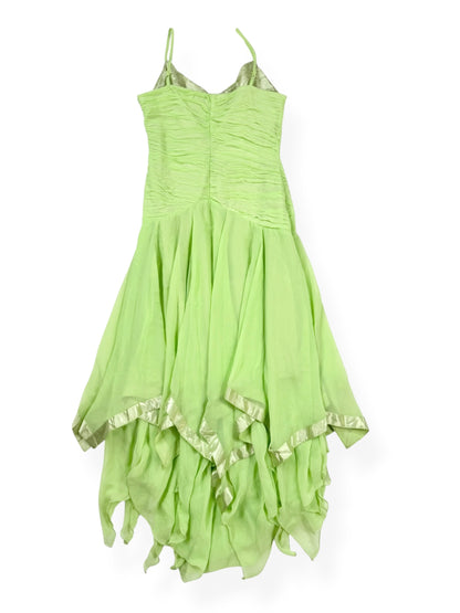 Green Pixie Midi Dress ♡ XS