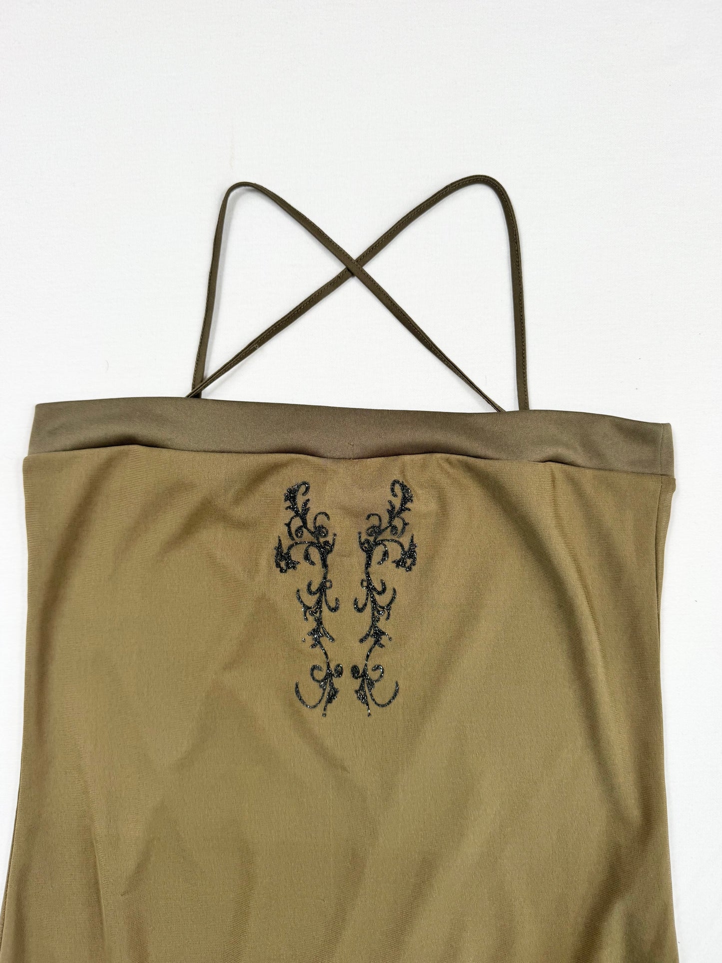 Haas Khaki Cami ♡ M