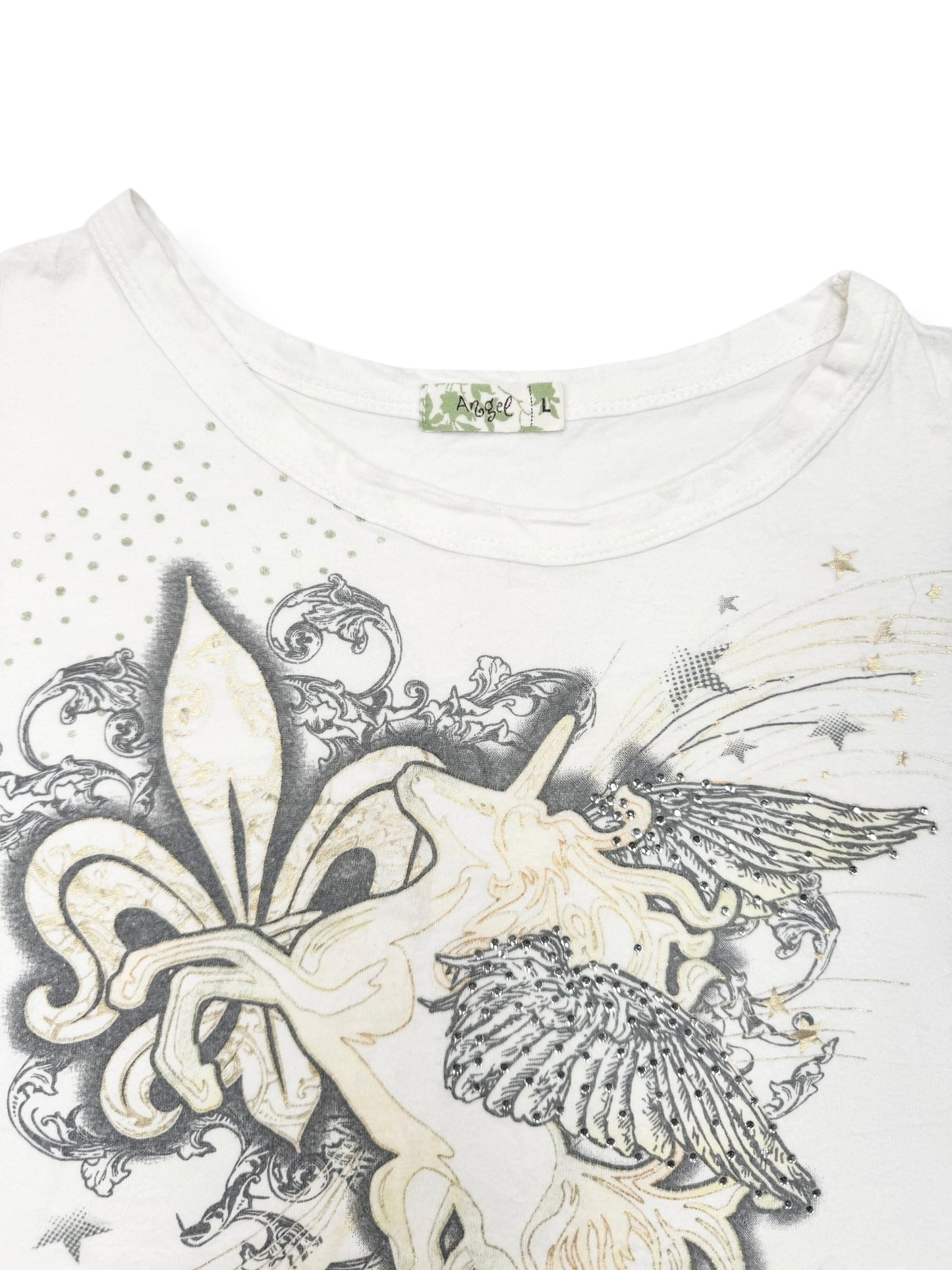 Angel Unicorn Cross Tee ♡ S