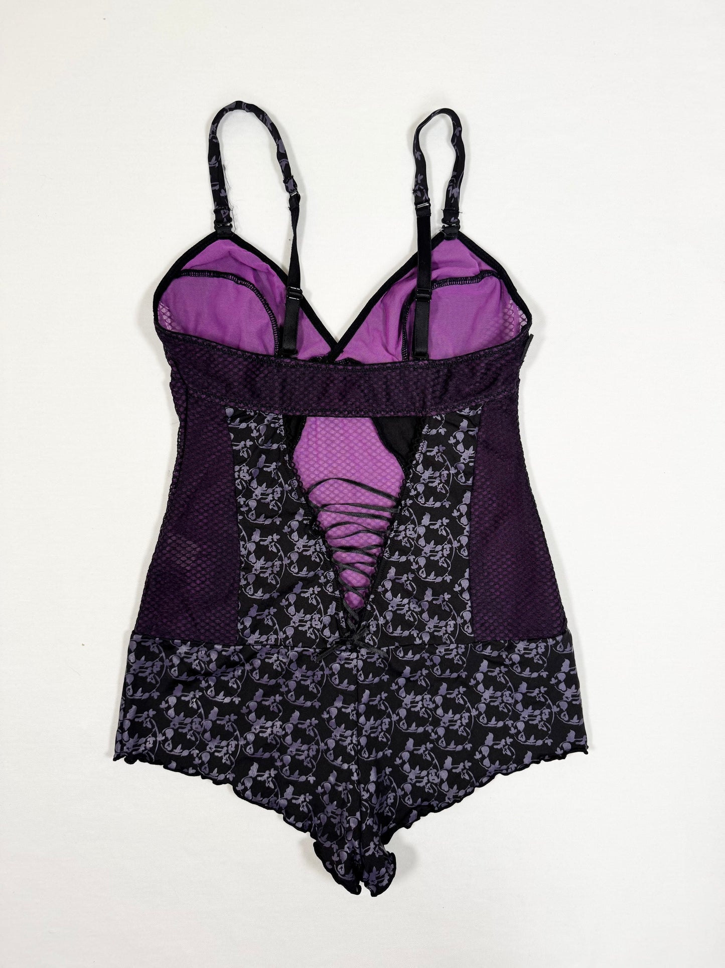Playboy Purple Romper ♡ XS