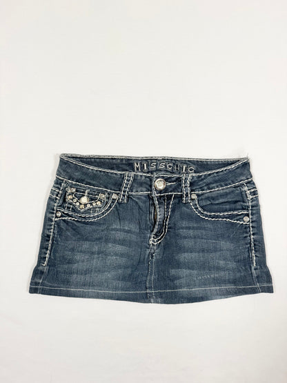 Studded Mini Skirt ♡ S