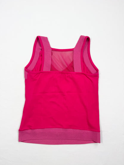 Pink Tropical Playboy Tank ♡ S