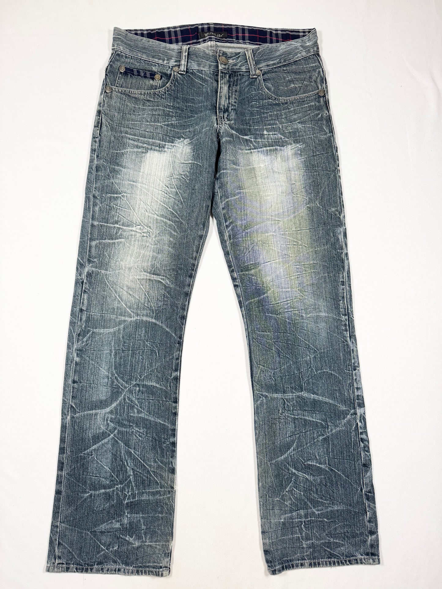 Wing Wide Leg Jeans ♡ Size L