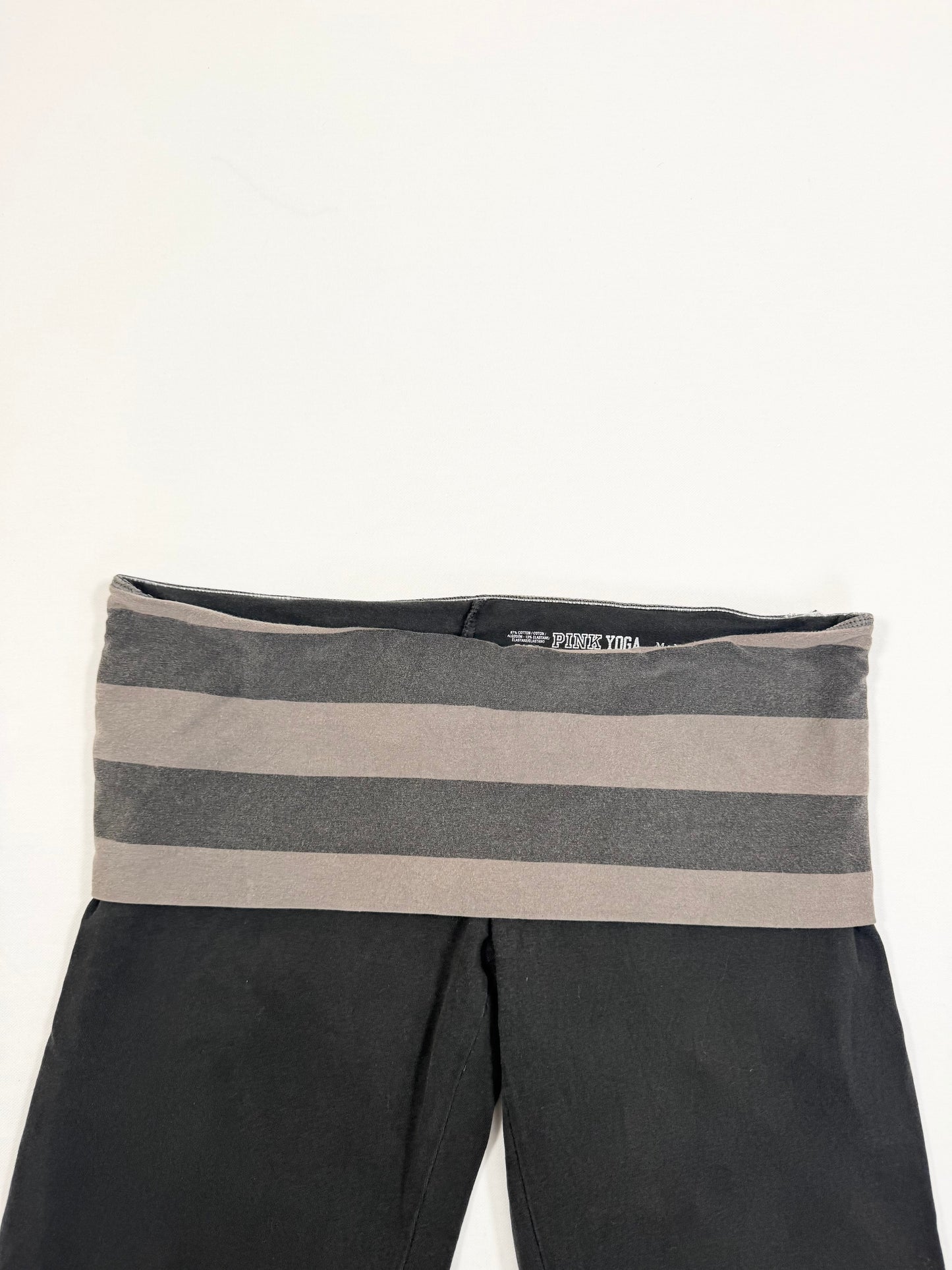PINK by Victorias Secret Fold Over Waistband Flared Leggings ♡ M