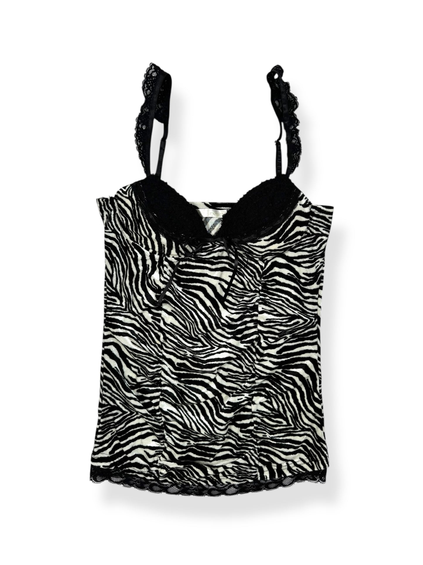 Zebra Velour Cami ♡ Size S