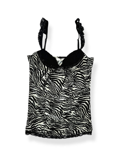 Zebra Velour Cami ♡ Size S