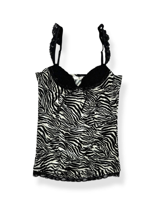 Zebra Velour Cami ♡ Size S