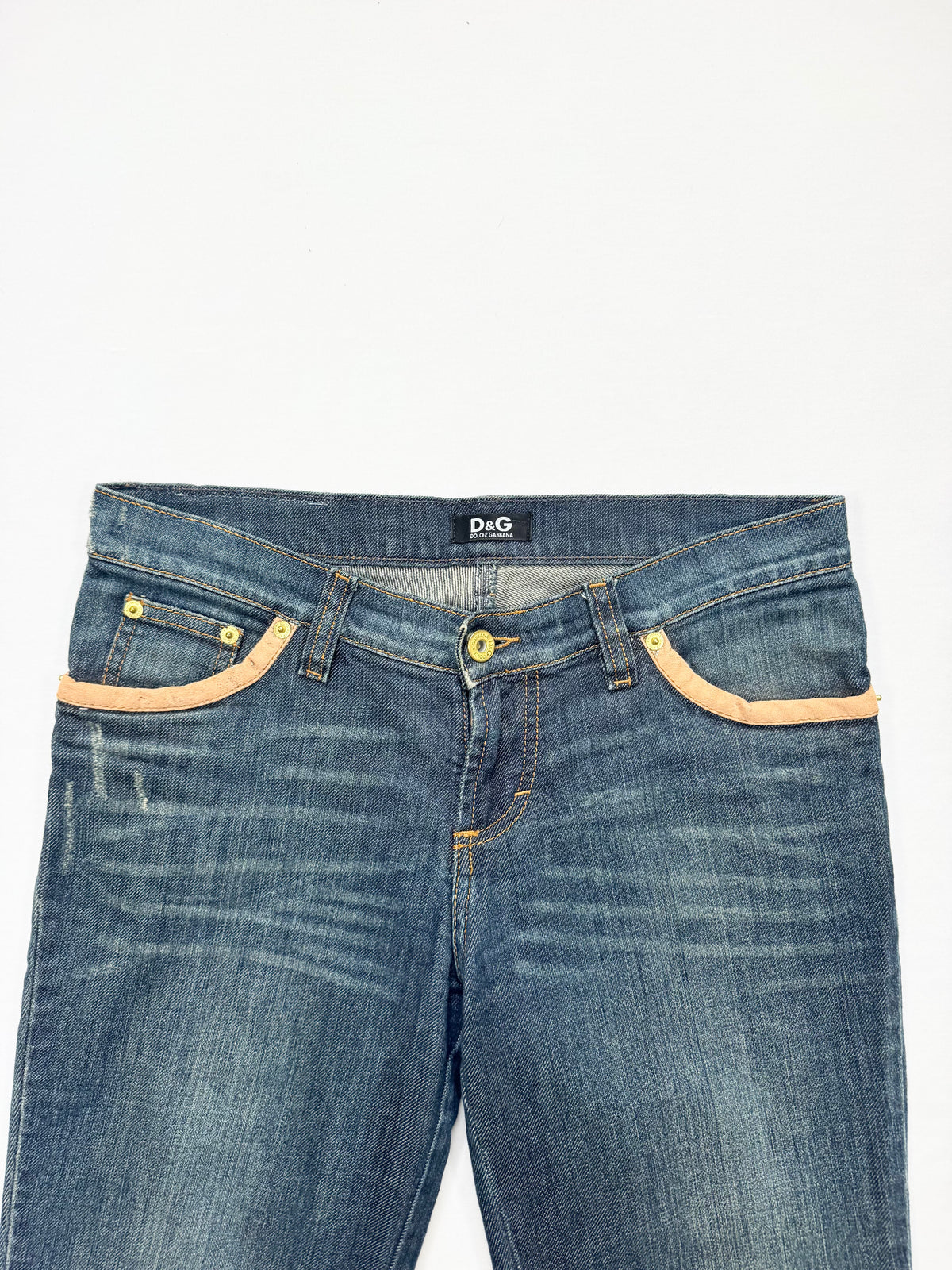 D&G “Don’t Touch My Bum” Jeans ♡ 28”