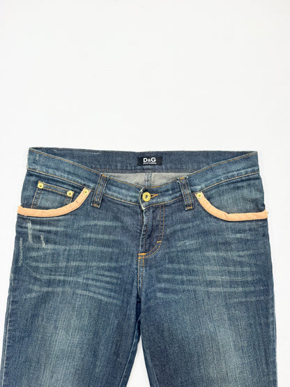 D&G “Don’t Touch My Bum” Jeans ♡ 28”
