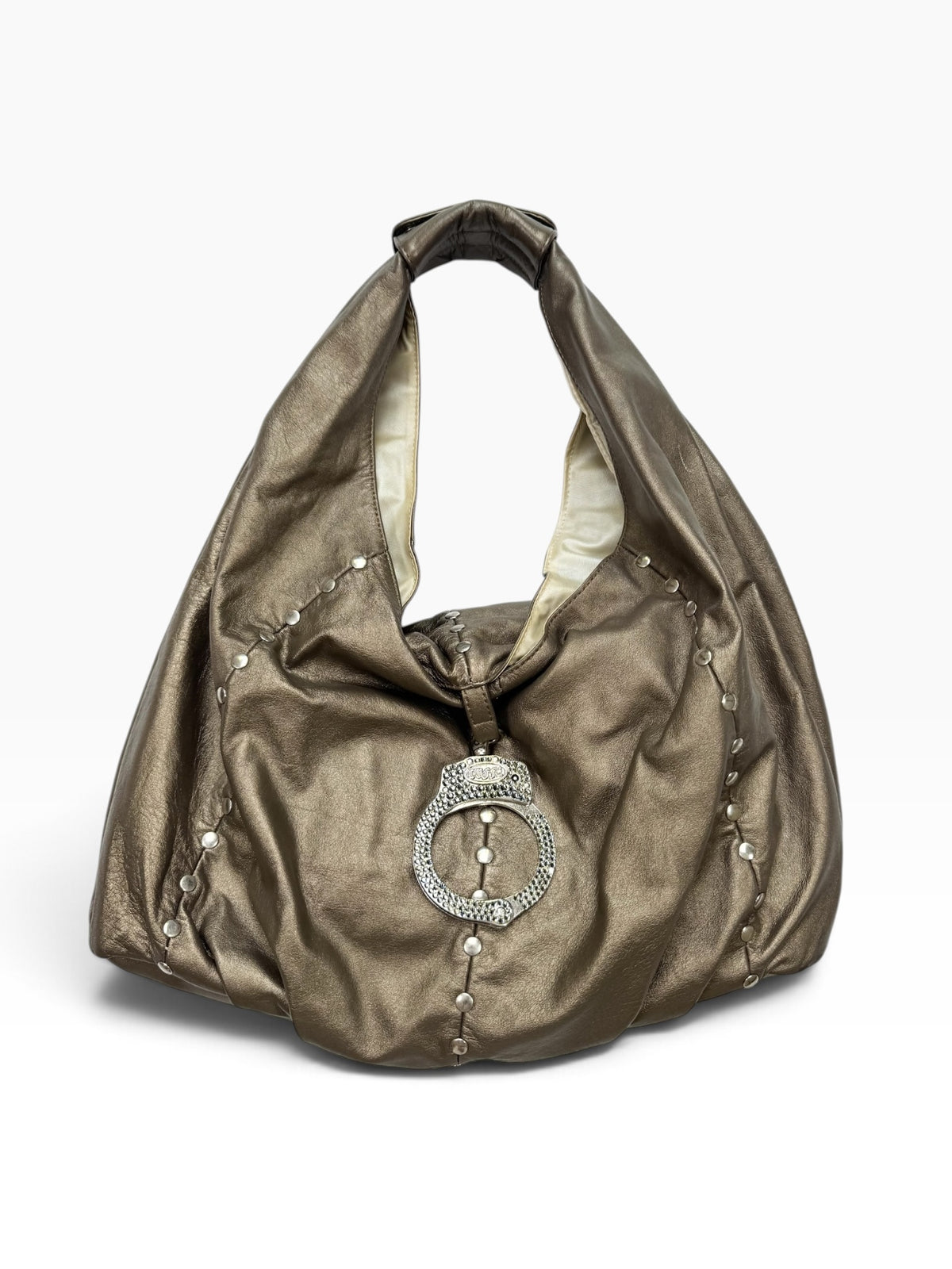 Cuffz By Linz Copper Diamanté Cuff Bag ♡