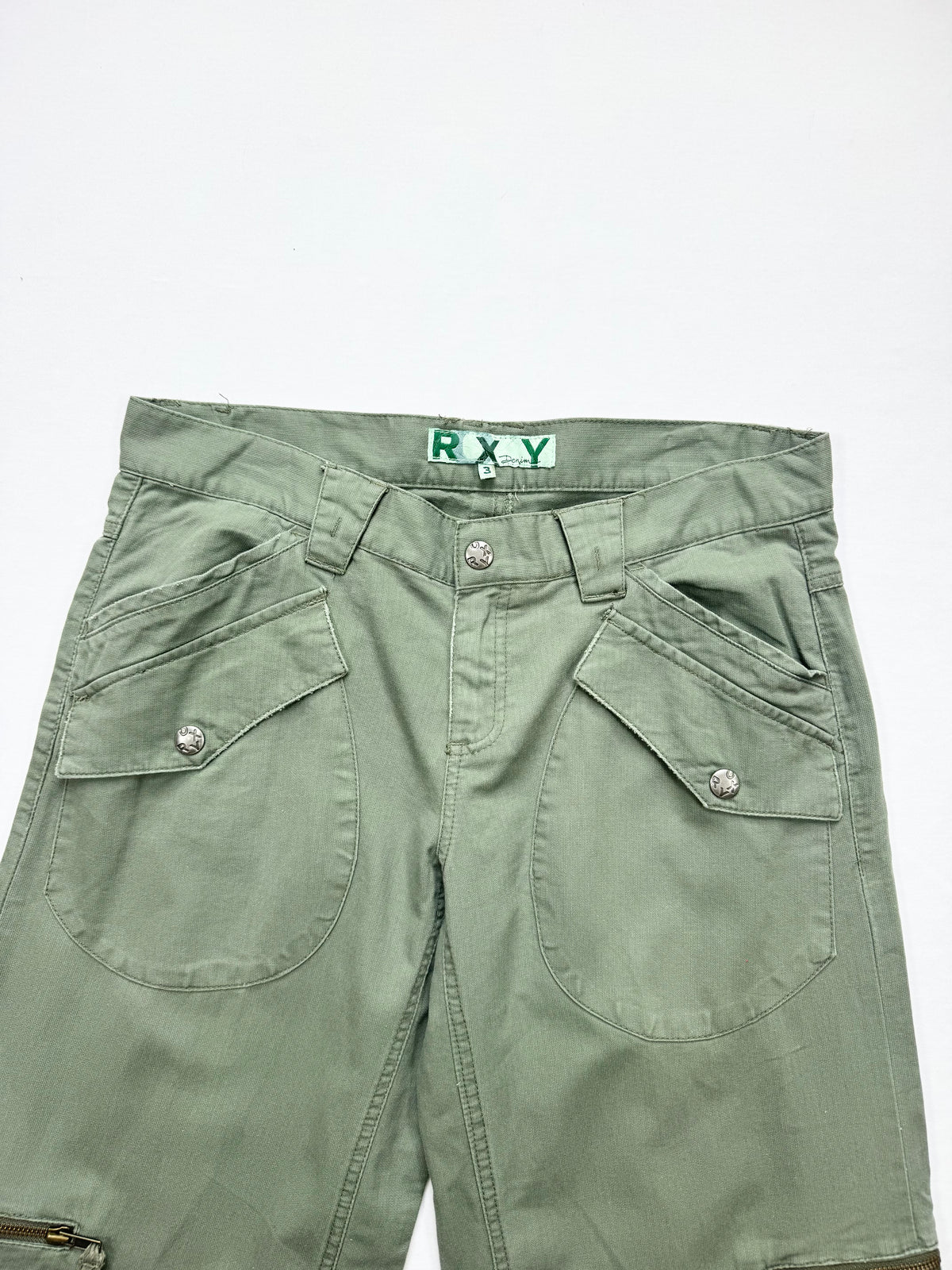 Roxy Khaki Cargo Pants ♡ M