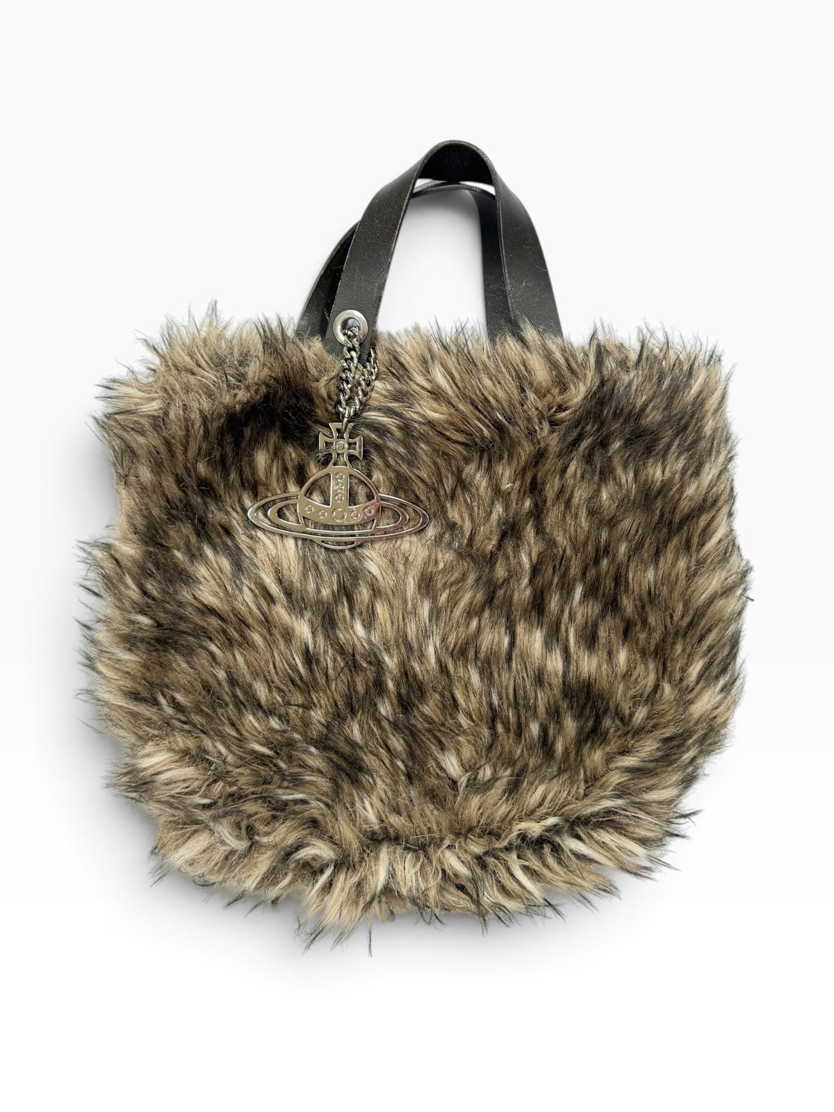 Vivienne Westwood Faux Fur Tote Bag ♡