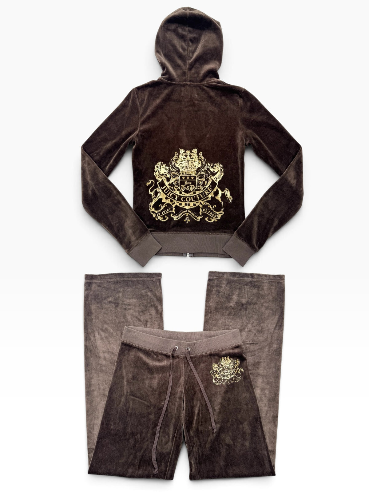 BNWT Juicy Couture Brown Tracksuit ♡ XS