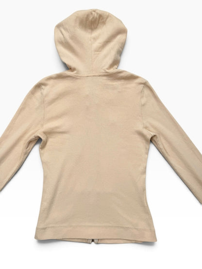 Bebe Beige Capri Tracksuit Set ♡ S
