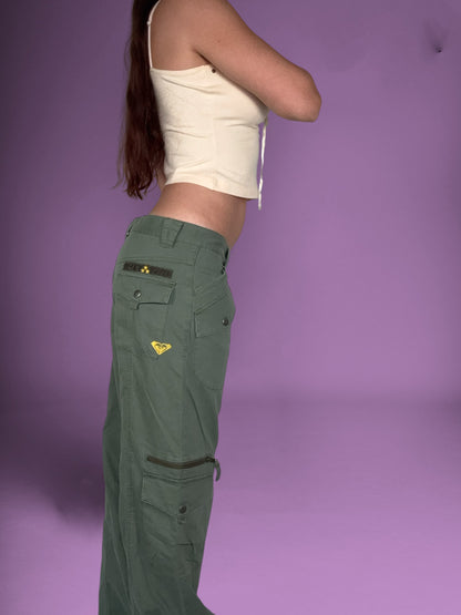 Roxy Khaki Cargo Pants ♡ M