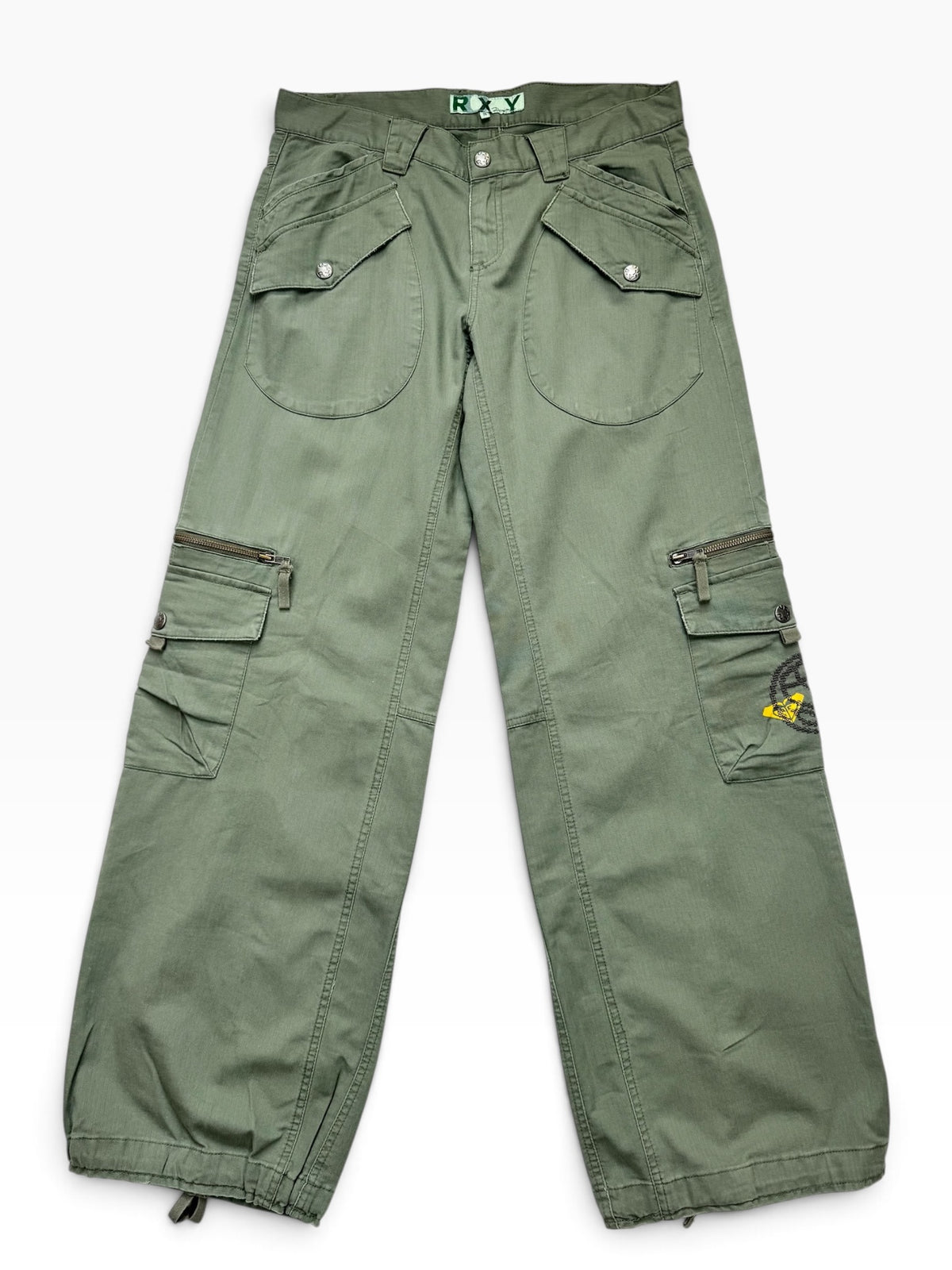 Roxy Khaki Cargo Pants ♡ M